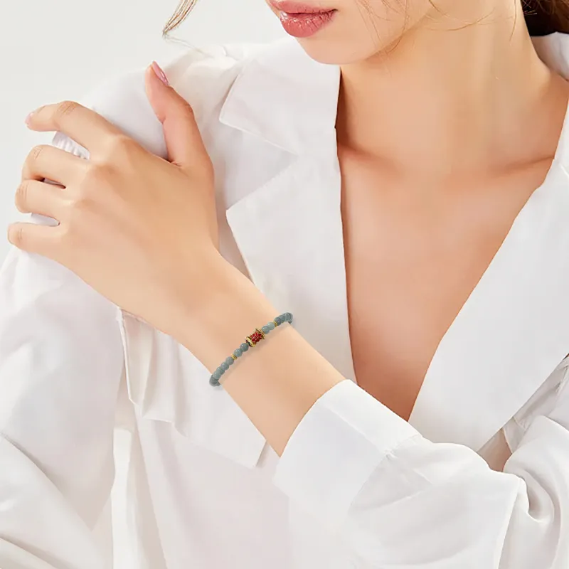 LOVEYOU PAI Glutinous Jade Jadeite Bracelets Unisex-4