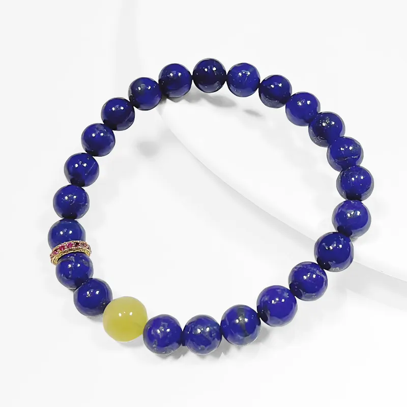 LOVEYOU PAI Lapis Lazuli Bracelets Unisex-1