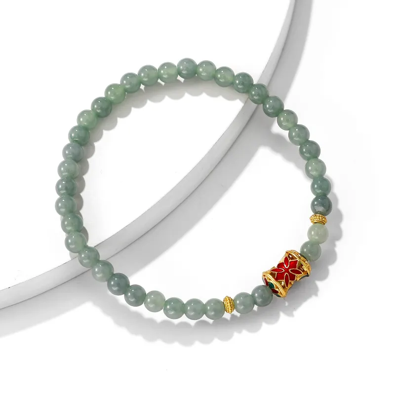 LOVEYOU PAI Glutinous Jade Jadeite Bracelets Unisex-2