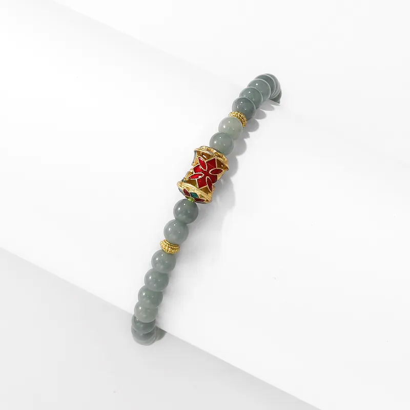 LOVEYOU PAI Glutinous Jade Jadeite Bracelets Unisex-3