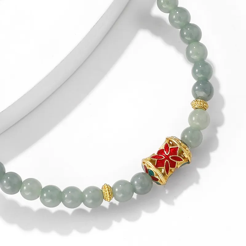 LOVEYOU PAI Glutinous Jade Jadeite Bracelets Unisex-1