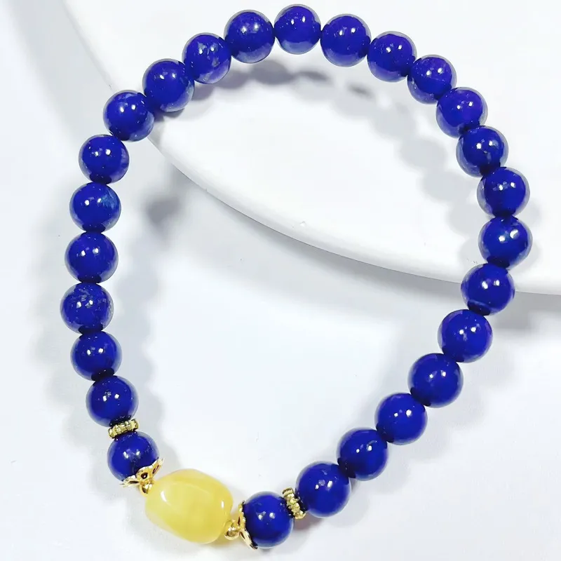 LOVEYOU PAI Lapis Lazuli Bracelets Unisex-3