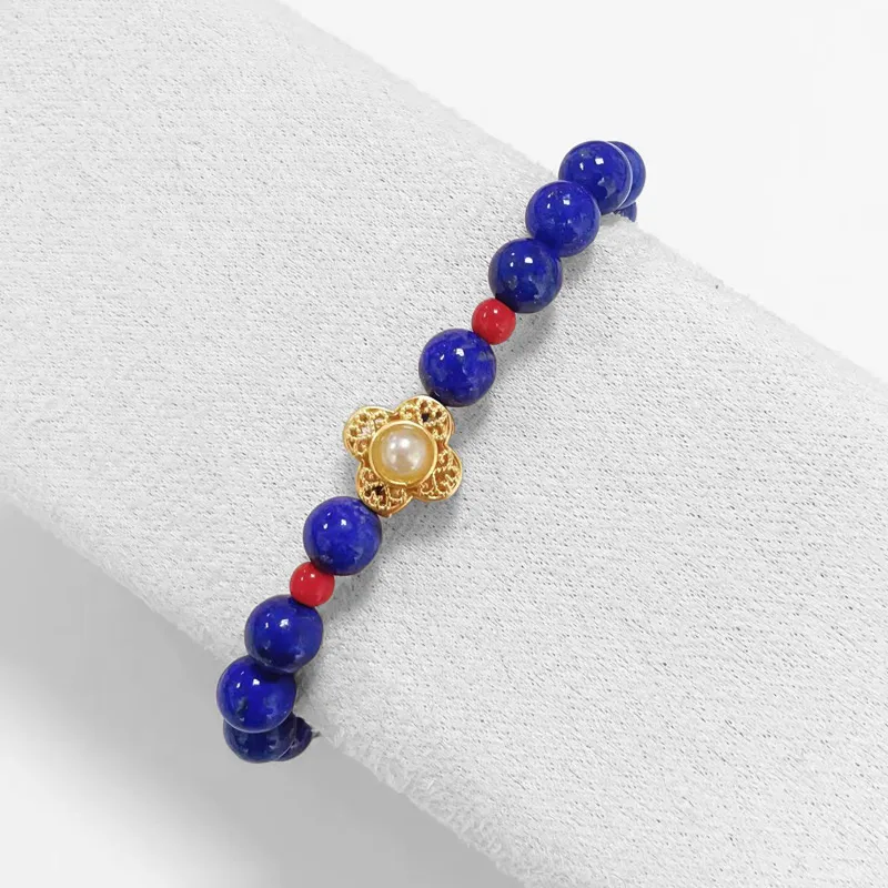 LOVEYOU PAI Lapis Lazuli Bracelets Unisex-2
