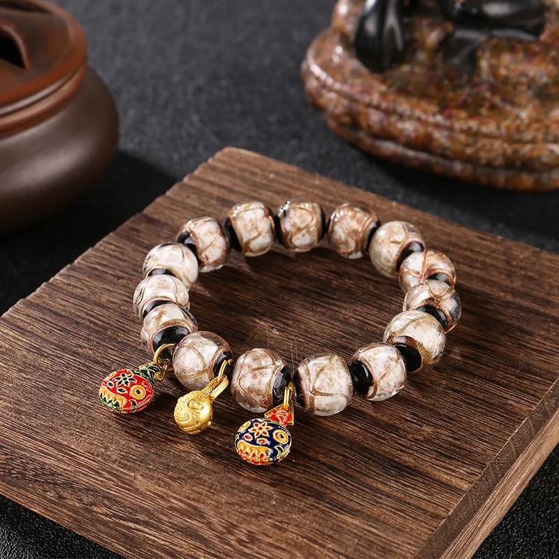 LOVEYOU PAI Colored Glaze Bracelets Unisex-1