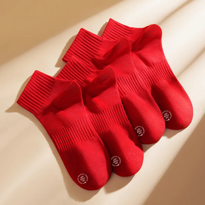Cheekkiss Mid Calf Socks Unisex 8 Pairs-4