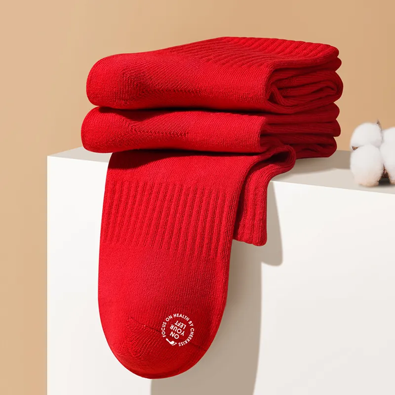Cheekkiss Mid Calf Socks Unisex 8 Pairs-2