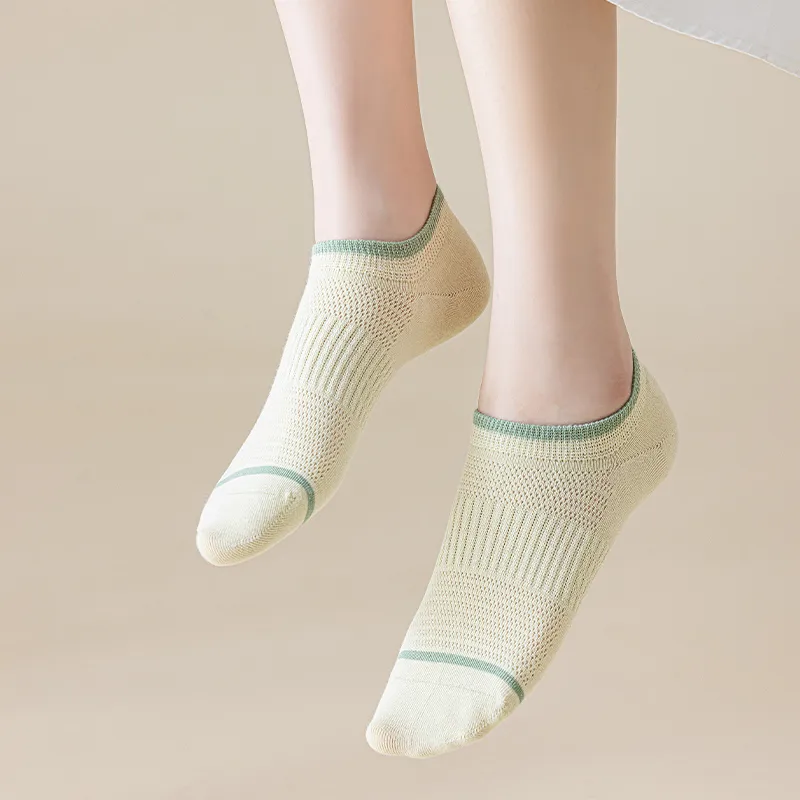 MIIOW No Show Socks Women's Shopping Bag 5 Pack-10