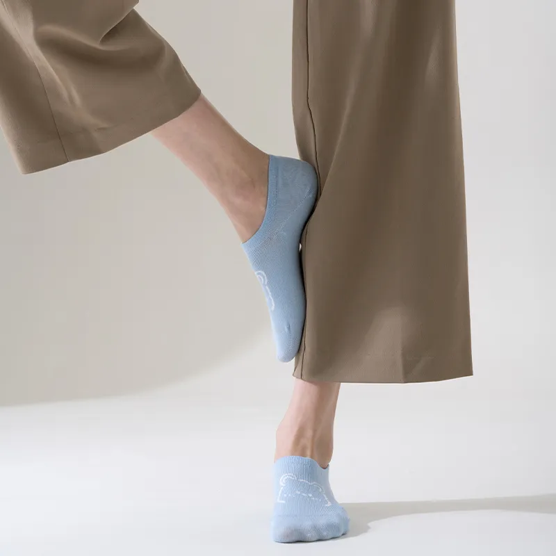 MIIOW No Show Socks Women's 5 Pack-25