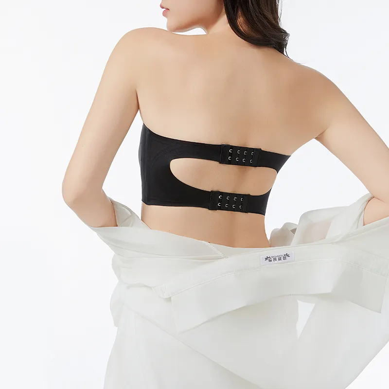 MIIOW Women's Strapless Bras-11