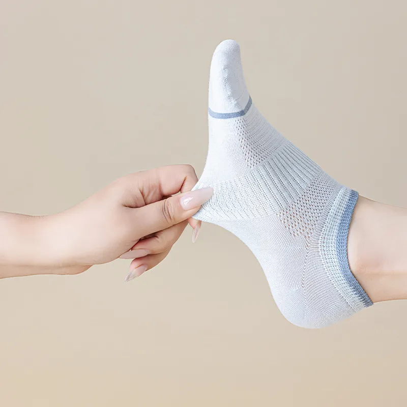 MIIOW No Show Socks Women's Shopping Bag 5 Pack-4