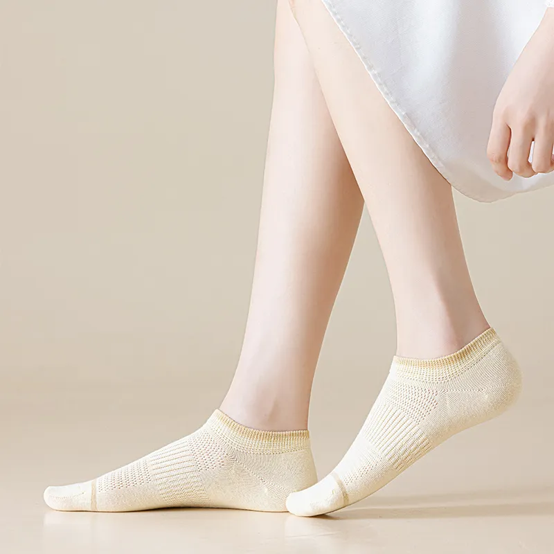 MIIOW No Show Socks Women's Shopping Bag 5 Pack-14