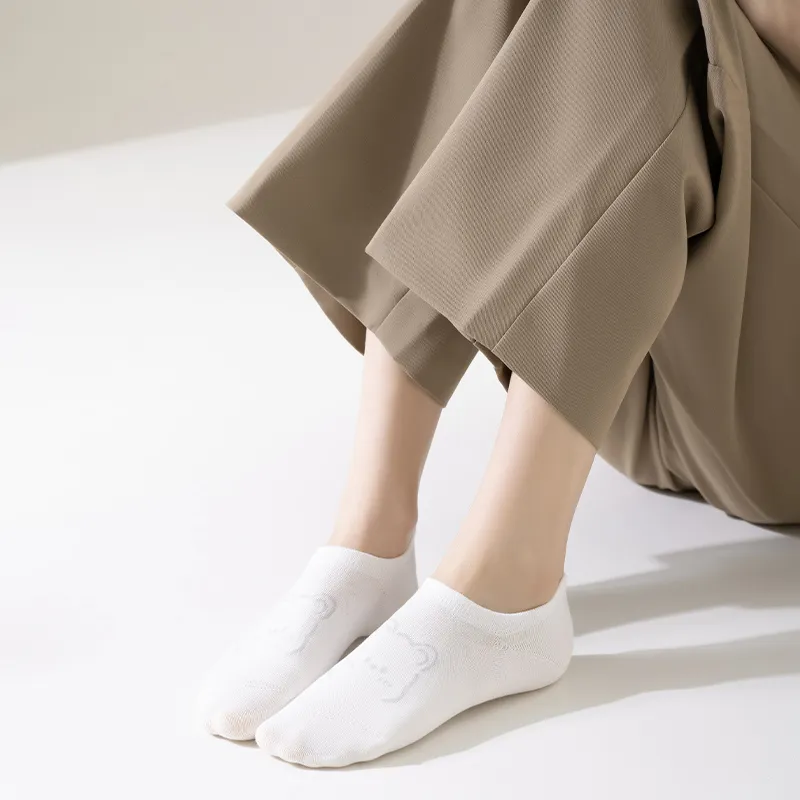 MIIOW No Show Socks Women's 5 Pack-14