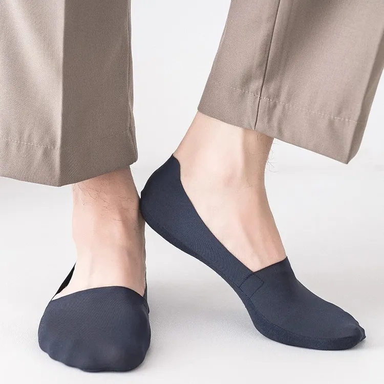 H YXIANG No Show Socks Men's Box 5 Pack-1