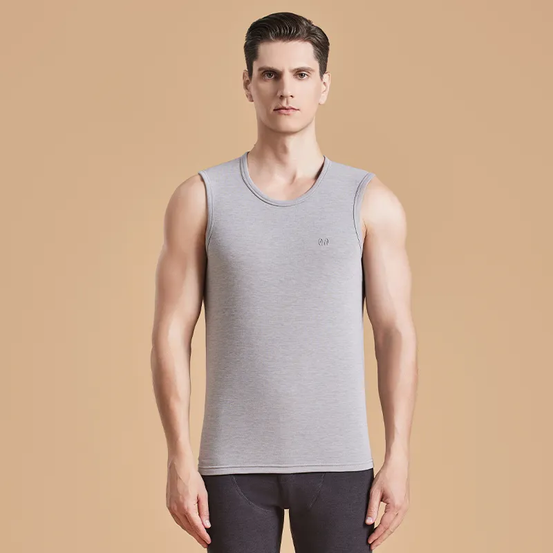 H YXIANG Men Tank Tops-5