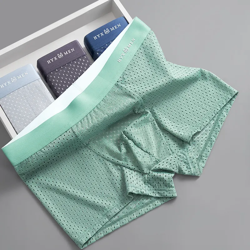 H YXIANG Underpants Men's Combo Set-4