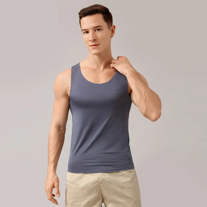 H YXIANG Men Tank Tops-2