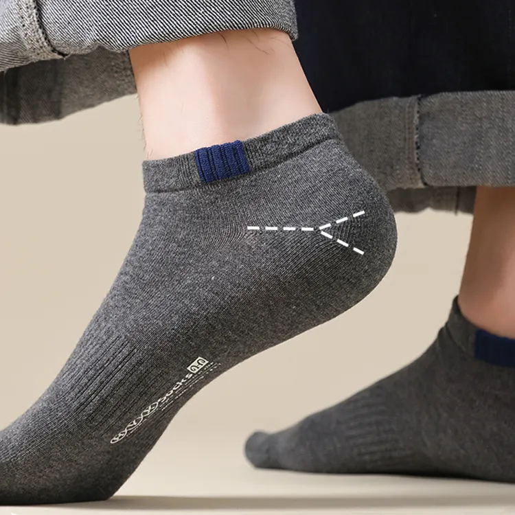H YXIANG Ankle Socks Men's 6 Pack-1