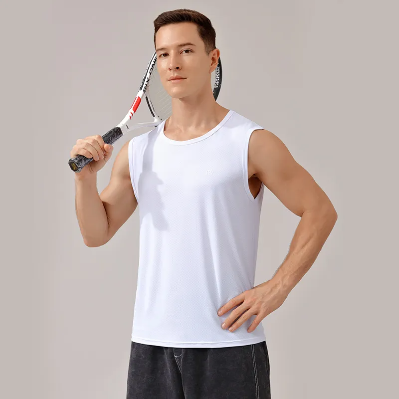 H YXIANG Men Tank Tops-5