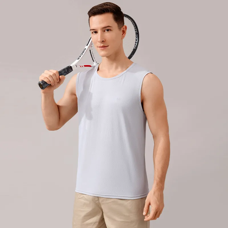 H YXIANG Men Tank Tops-13