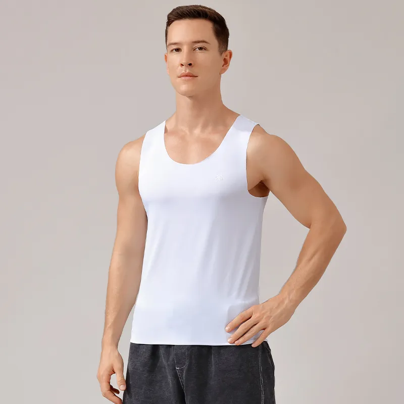 H YXIANG Men Tank Tops-4