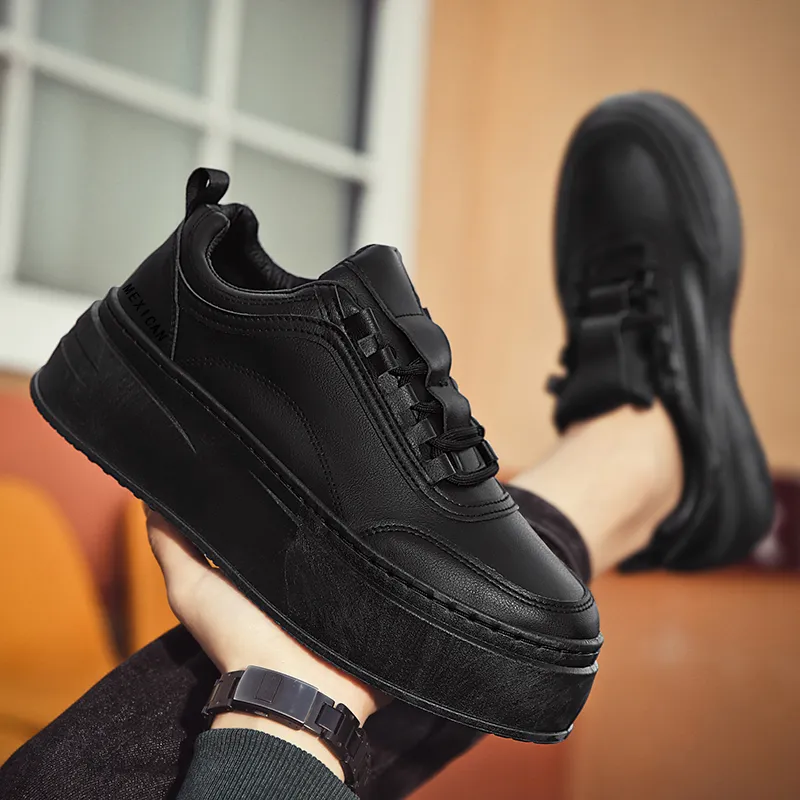 MEXICAN Coverage Anti Slip And Wear Resistant Lightweight Low Top Skateboard Shoes Men's-7