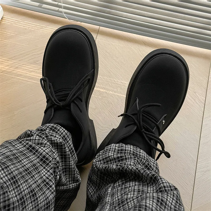MEXICAN Ankle Boots Men Khaki/Black-9