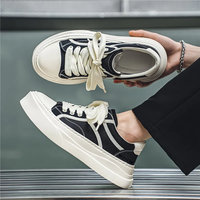 MEXICAN Anti Slip And Wear Resistant Support With Height Increasing Function Skateboard Shoes Men's-4