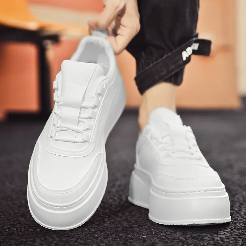 MEXICAN Coverage Anti Slip And Wear Resistant Lightweight Low Top Skateboard Shoes Men's-4