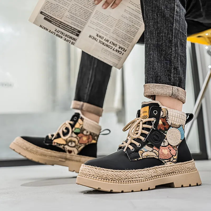 MEXICAN Short Martin Boot Men's-13