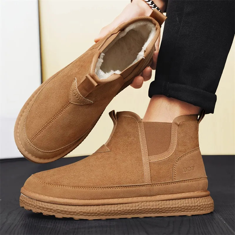 MEXICAN Warm And Wear Resistant Short Snow Boots Men's-11