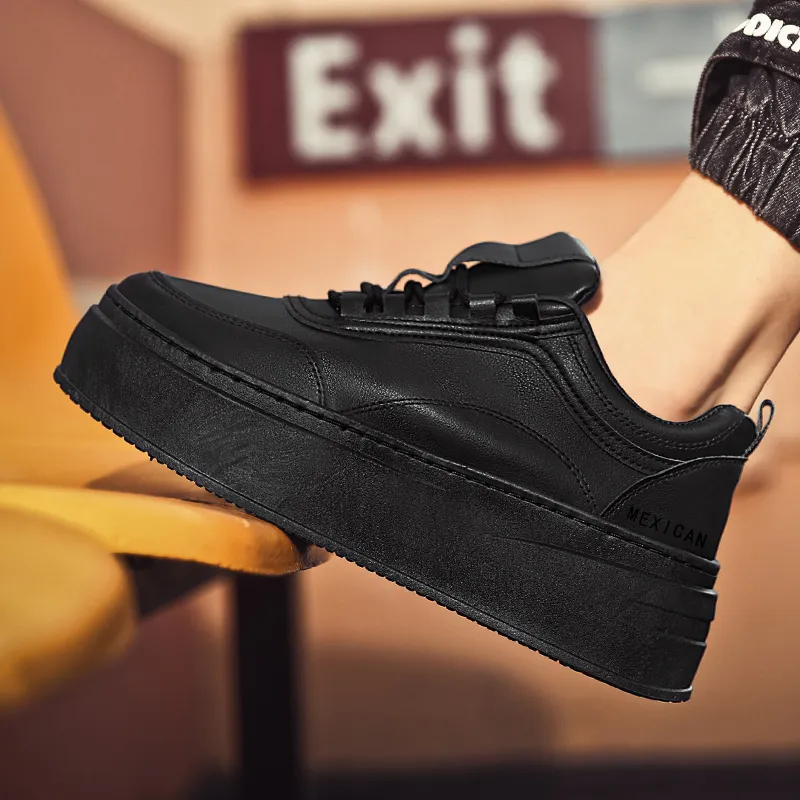 MEXICAN Coverage Anti Slip And Wear Resistant Lightweight Low Top Skateboard Shoes Men's-6