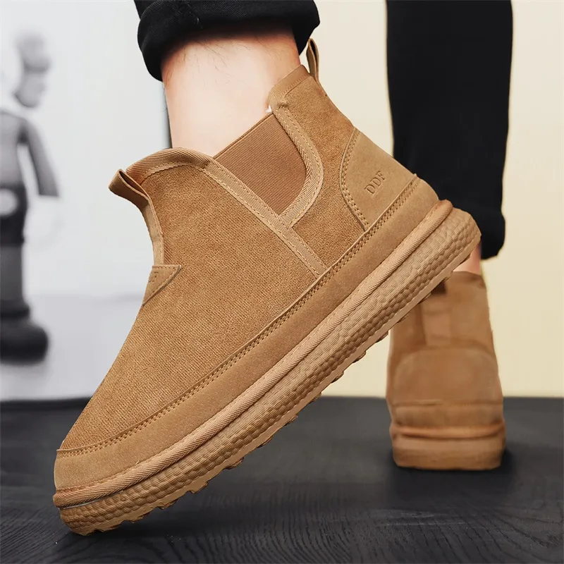 MEXICAN Warm And Wear Resistant Short Snow Boots Men's-13