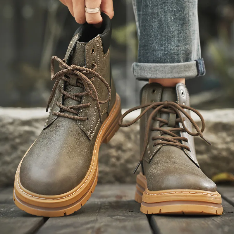 MEXICAN Short Martin Boot Men's-12