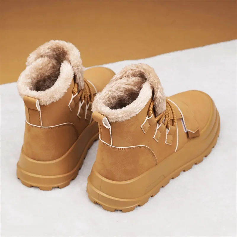 MEXICAN Warm And Wear Resistant Short Snow Boots Men's-11