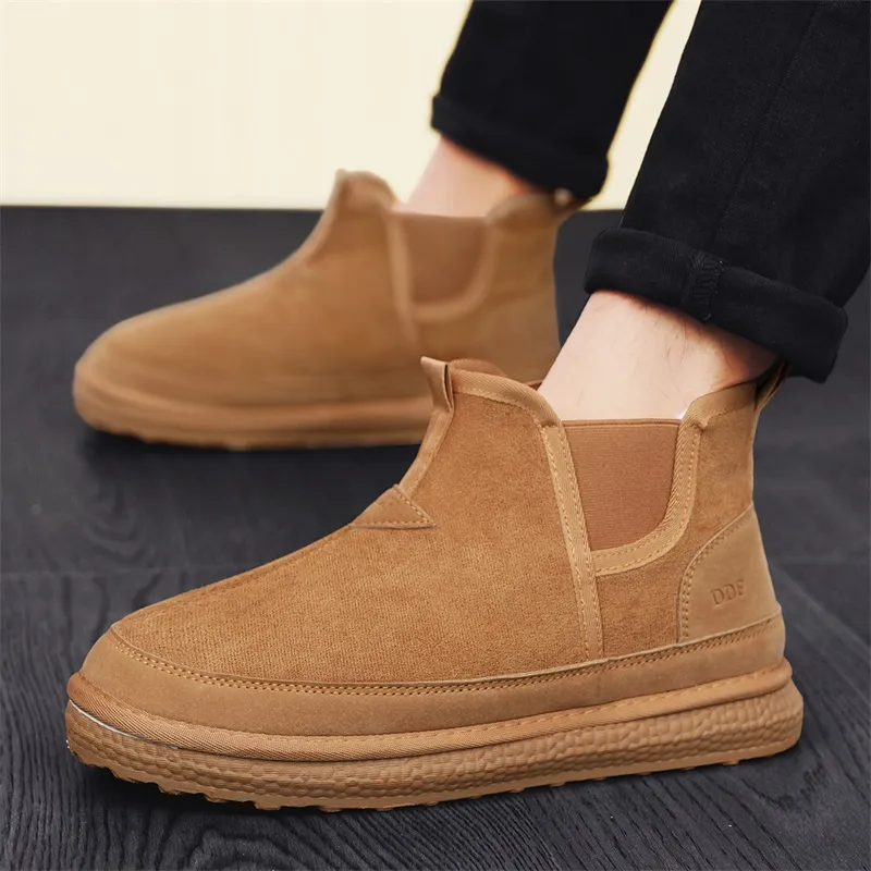 MEXICAN Warm And Wear Resistant Short Snow Boots Men's-12