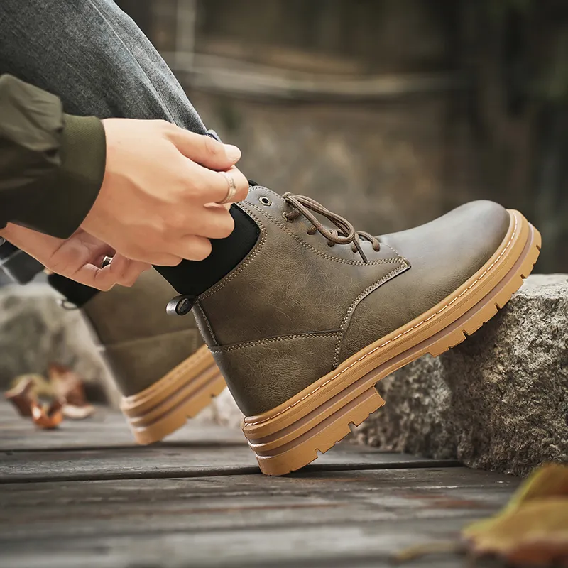 MEXICAN Short Martin Boot Men's-14