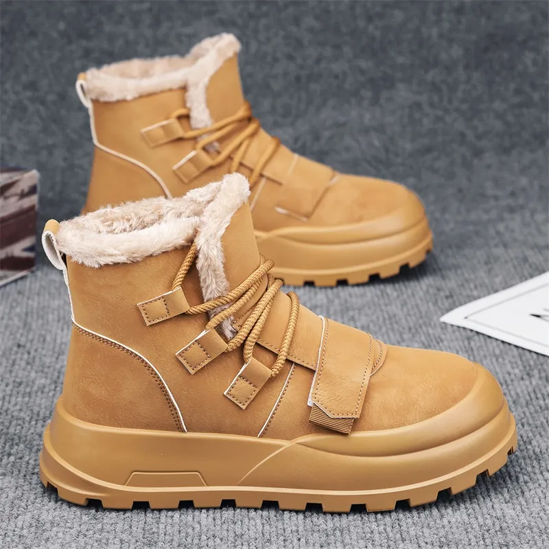 MEXICAN Warm And Wear Resistant Short Snow Boots Men's-7
