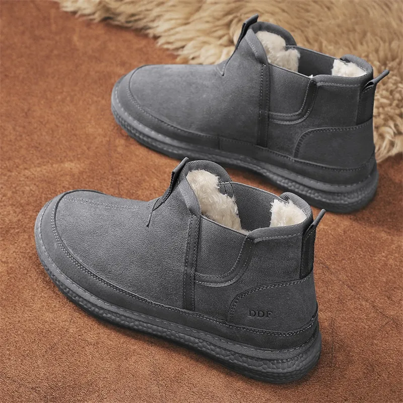 MEXICAN Warm And Wear Resistant Short Snow Boots Men's-9