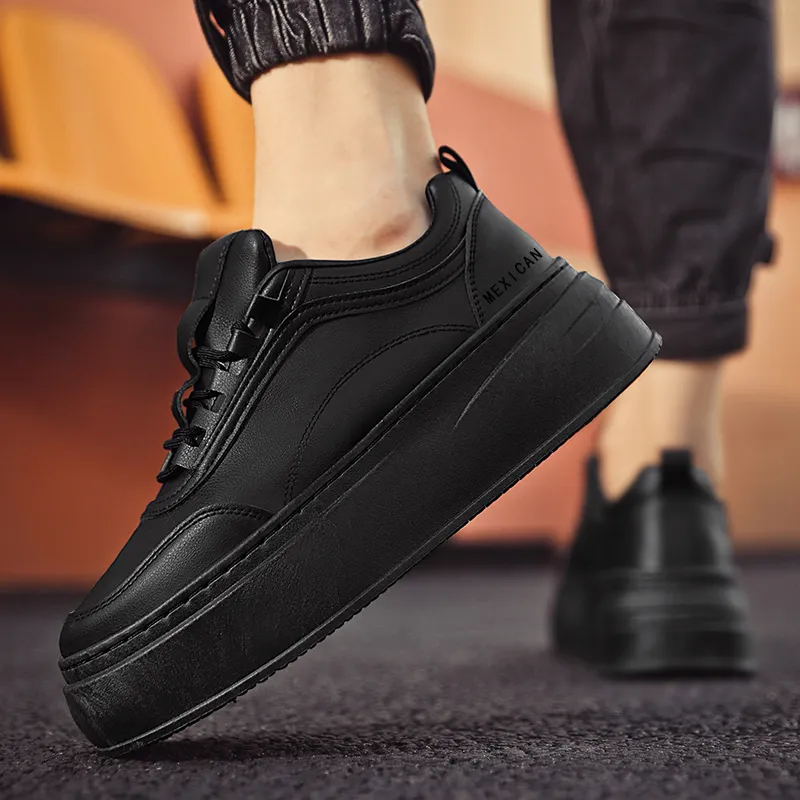 MEXICAN Coverage Anti Slip And Wear Resistant Lightweight Low Top Skateboard Shoes Men's-9