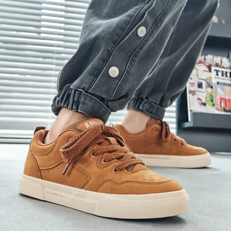 MEXICAN Coverage Anti Slip And Wear Resistant Low Top Skateboard Shoes Men's-10