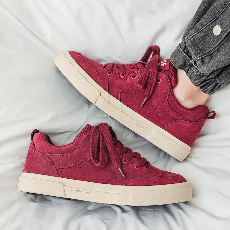 MEXICAN Coverage Anti Slip And Wear Resistant Low Top Skateboard Shoes Men's-13