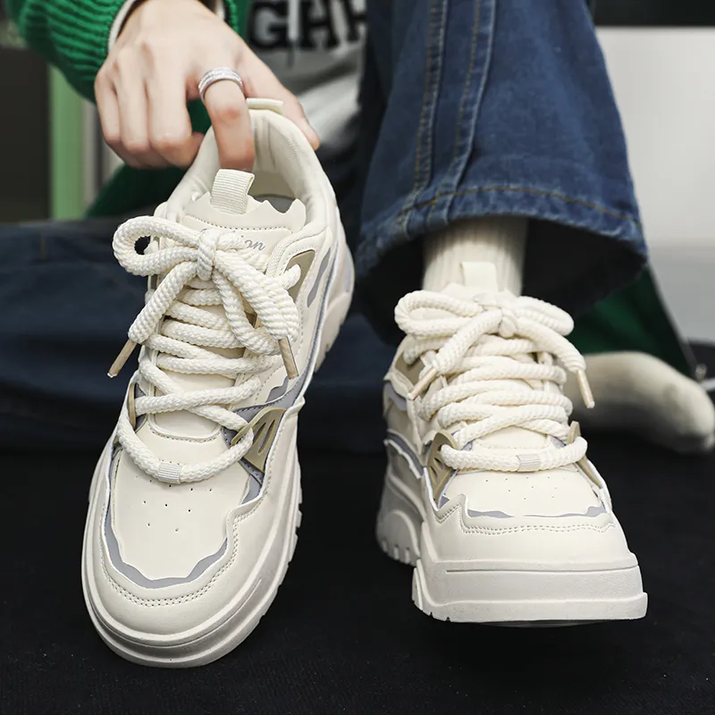 MEXICAN Coverage Anti Slip And Wear Resistant Lightweight Skateboard Shoes Men's-3