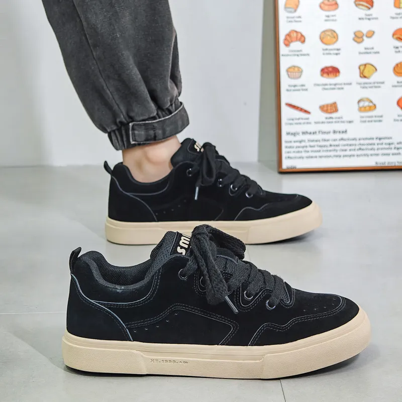 MEXICAN Coverage Anti Slip And Wear Resistant Low Top Skateboard Shoes Men's-1