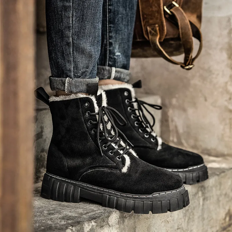 MEXICAN Short Mid Calf Martin Boot Men's-8