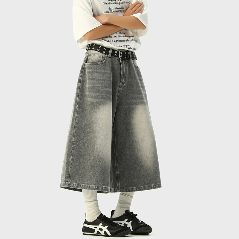 Dme Denim Shorts Unisex-5