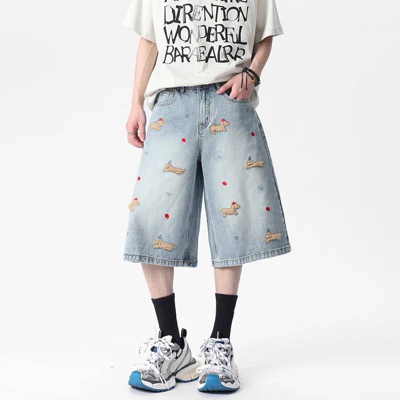 Dme Denim Shorts Unisex-6
