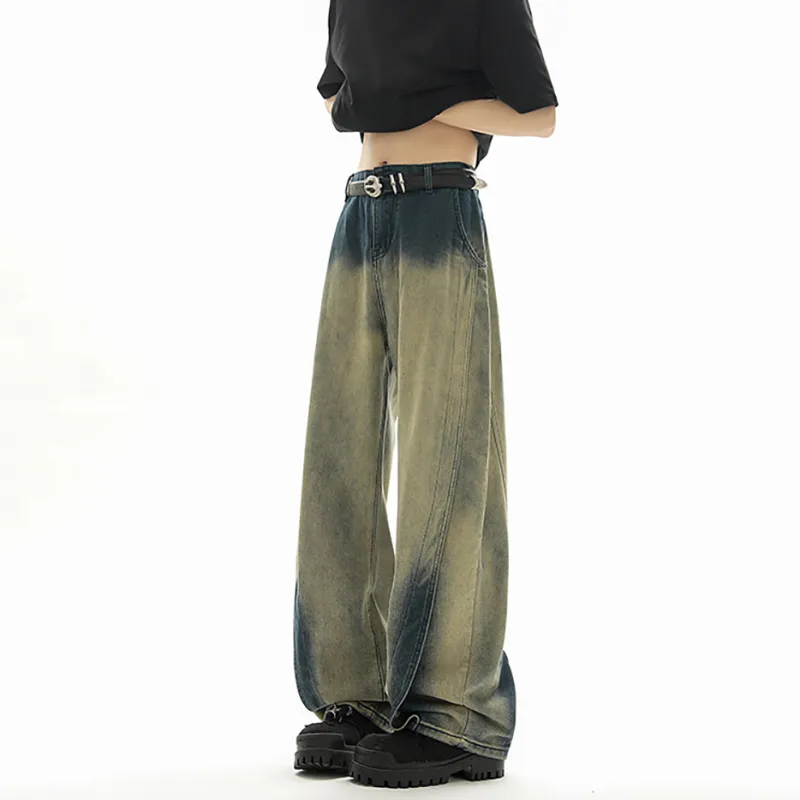 Dme Jeans Unisex Yellow Mud-1