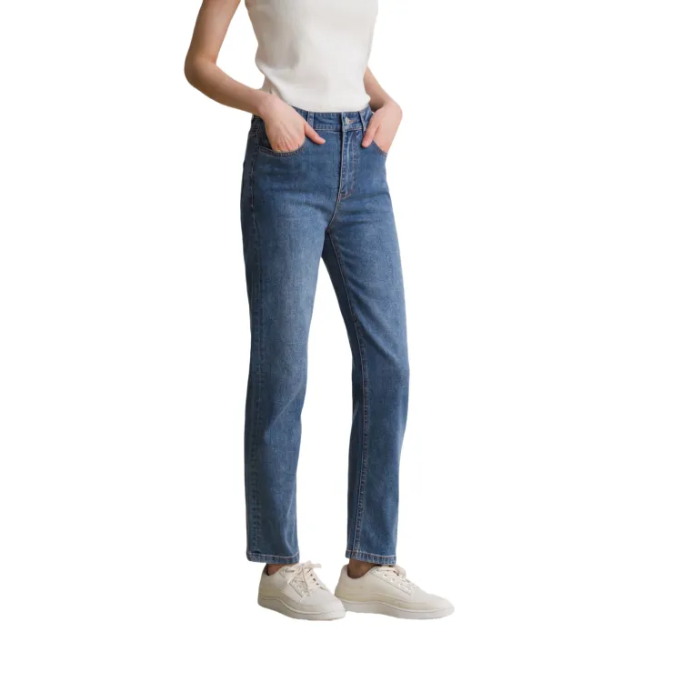 Journey Originals Jeans Women's Denim Blue-Eco-Friendly Washable-1