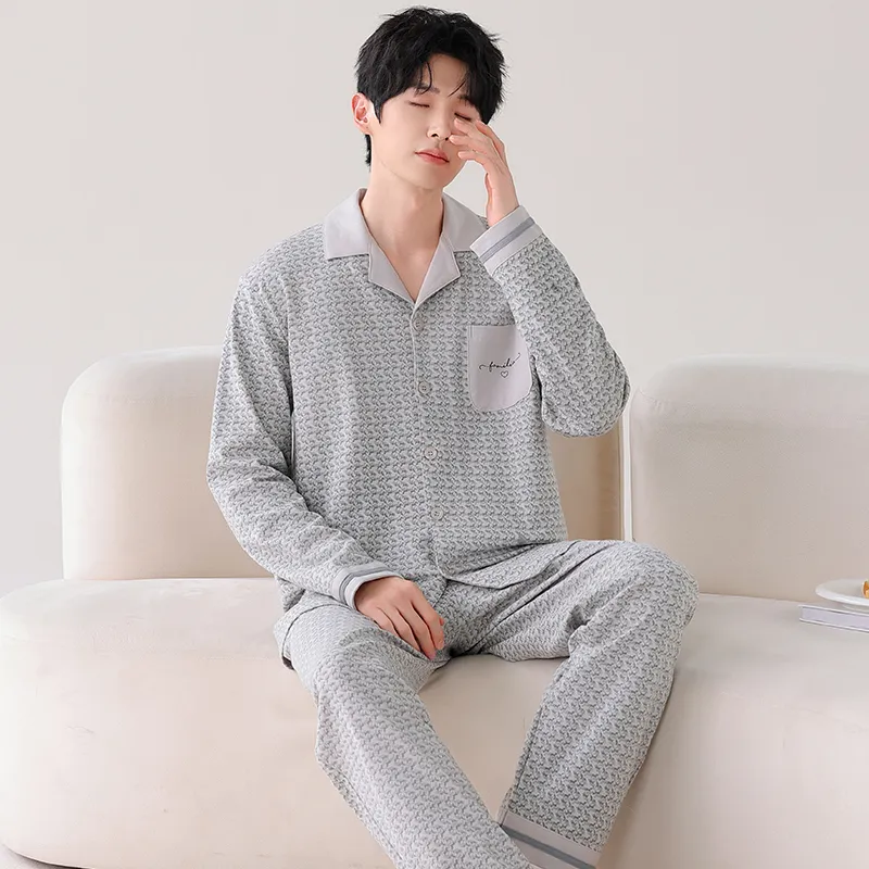 MIIOW Trend Party Series Pajama Set Men's Shopping Bag-25