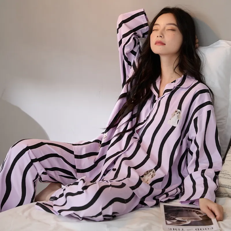 MIIOW Trend Party Series Pajama Set Women's Shopping Bag-29